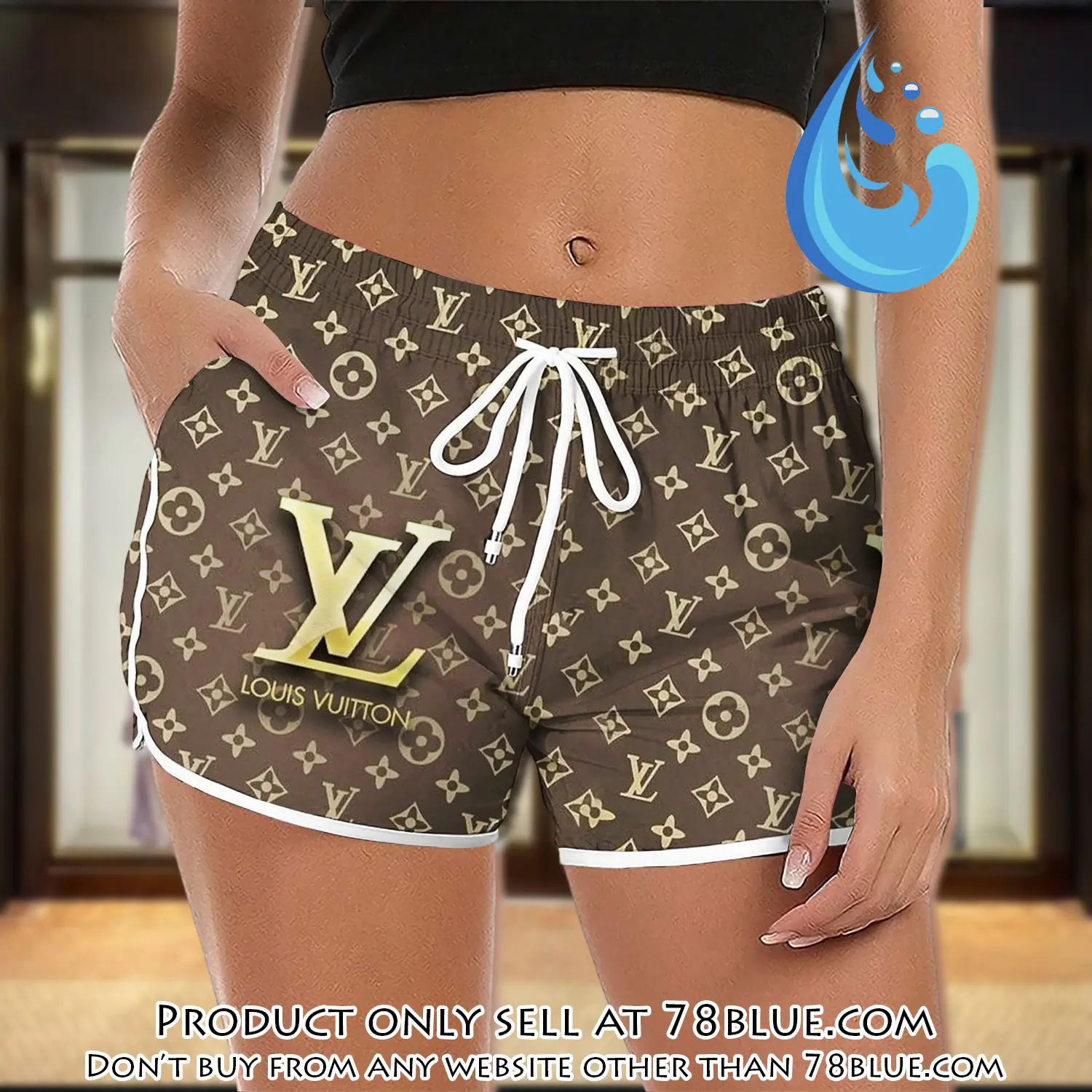 Limited edition lv women shorts lady beach shorts wms1022 78b2041149